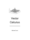 Vector Calculus